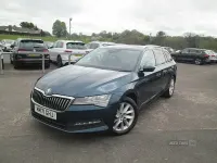 Gebraucht Skoda Superb SE Technology 150 PS (110 kW) 2022 Blau Kombi