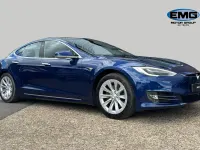 Used Tesla Model S 306 kW (417 HP) 2019 Blue Hatchback