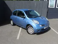 Used Nissan Micra Visia 65 HP (47 kW) 2009 Blue Hatchback