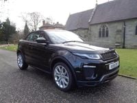 Used Land Rover Range Rover evoque HSE Dynamic 240 HP (176 kW) 2018 Black Cabriolet