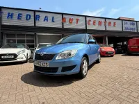 Used Skoda Fabia SE 2013 Blue Hatchback