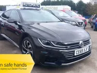Used VW Arteon R-line 190 HP (139 kW) 2019 Black Hatchback