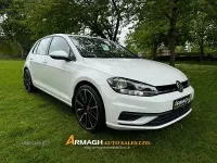 Used VW Golf VII S 115 HP (84 kW) 2018 White Hatchback