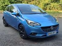 Used Vauxhall Corsa 75 HP (55 kW) 2019 Blue Hatchback
