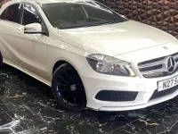 Used Mercedes A180 AMG 109 HP (80 kW) 2015 White Hatchback