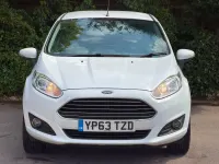 Used Ford Fiesta Zetec 82 HP (60 kW) 2013 White Hatchback