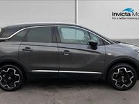 Used Vauxhall Crossland Ultimate 130 HP (95 kW) 2022 Grey SUV