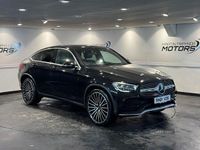 Used Mercedes GLC220 AMG line 2021 Black Coupe