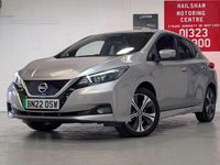 Used Nissan Leaf N-Connecta 160 kW (218 HP) 2022 Silver Hatchback