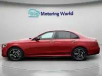 Used Mercedes E300 AMG line 2022 Red Sedan