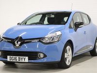 Used Renault Clio IV Dynamique 75 HP (55 kW) 2016 Blue Hatchback