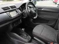 Used Skoda Fabia SE Drive 95 HP (69 kW) 2021 Titan blue metallic Hatchback