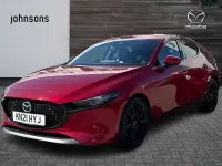Używany Mazda 3 Inclusive 177 KM (130 kW) 2021 Czerwony Hatchback