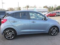 Usado Hyundai i10 Premium 2024 Azul Citadino