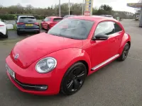 Second-hand VW Beetle Sportline 150 CP (110 kW) 2015 Roșu Hatchback