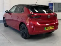 Used Vauxhall Corsa-e Elite 100 kW (136 HP) 2020 Red Hatchback