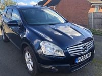Used Nissan Qashqai +2 N-TEC 113 HP (83 kW) 2009 Blue metallic SUV