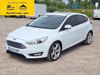 Used Ford Focus Titanium X 120 HP (88 kW) 2017 White Hatchback