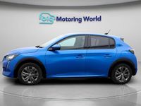 Used Peugeot e-208 Allure Premium 100 kW (136 HP) 2021 Blue Hatchback