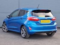 Used Ford Fiesta ST-Line 125 HP (91 kW) 2020 Blue Hatchback