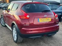 Used Nissan Juke Tekna 200 HP (147 kW) 2011 Red SUV