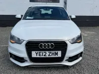 Used Audi A1 S-Line 105 HP (77 kW) 2012 White Hatchback