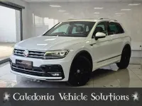 Used VW Tiguan R-line 150 HP (110 kW) 2019 White SUV