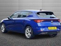 Used Seat Leon FR 130 HP (95 kW) 2021 Blue Hatchback