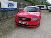 Used Audi TT 225 HP (165 kW) 2002 Red Coupe