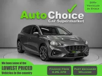 Used Ford Focus ST-Line X 125 HP (91 kW) 2018 Grey Hatchback