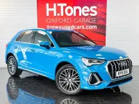 Used Audi Q3 S-Line 150 HP (110 kW) 2019 Blue SUV