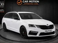 Used Skoda Octavia vRS 245 HP (180 kW) 2017 White Estate