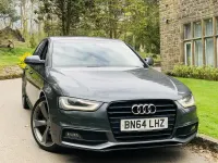 Used Audi A4 Black Edition 180 HP (132 kW) 2014 Grey Sedan