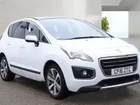 Used Peugeot 3008 Allure 2016 White Hatchback
