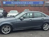 Usado Mercedes C220 AMG 2014 Gris Berlina