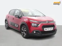 Begagnad Citroën C3 PureTech 2022 Röd Halvkombi