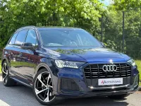 Used Audi Q7 Black Edition 286 HP (210 kW) 2020 Blue SUV