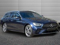 Used Mercedes E300 AMG line 265 HP (194 kW) 2023 Nautic blue Estate