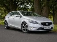 Used Volvo V40 R-Design 115 HP (84 kW) 2014 Silver Hatchback