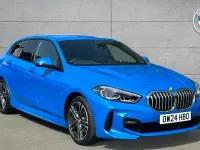 Used BMW 118 M Sport 134 HP (98 kW) 2024 Blue Hatchback