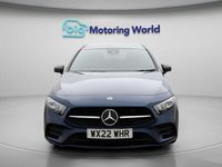 Used Mercedes A250 AMG Line Premium 218 HP (160 kW) 2022 Blue Hatchback