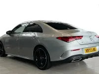 Used Mercedes CLA220 AMG Line Premium Plus 190 HP (139 kW) 2022 Silver Coupe