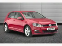 Used VW Golf VII Edition 110 HP (80 kW) 2016 Red Hatchback
