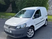 Used VW Caddy 75 HP (55 kW) 2012 White MPV