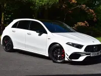 Used Mercedes A45 AMG 2024 White Hatchback