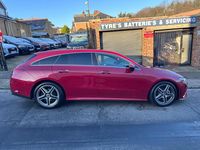 Usado Mercedes CLA180 AMG Line Premium Plus 2020 Vermelho Sedan