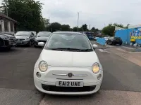 Used Fiat 500 Lounge 2012 White Hatchback