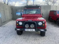 Used Land Rover Defender 1996 Red Estate