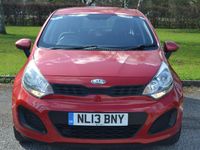 Used Kia Rio 85 HP (62 kW) 2013 Red Hatchback
