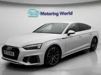 Used Audi A5 Sportback S-Line 163 HP (119 kW) 2020 White Hatchback